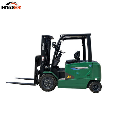 2ton 3ton 3.5ton Electric Forklift Truck with Full AC Motor and Long Working Hours Battery