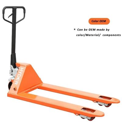 200mm Lift Height Hand Manual Walkie Pallet Trolley Jack Truck for Warehouse Supplies