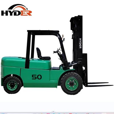 CPD50Z Hyder 5tons Electric Forklift Package Gross Weight 6800.000kg Battery 153V 280ah