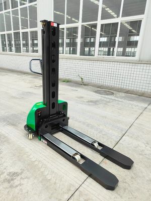 800mm Lift Height Semi Electric Self Lifting Stacker for Heavy Duty Applications