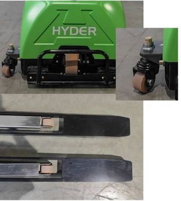 800mm Lifting Height Stacker Forklift 500kg Semi Electric Self Loading for Van Truck