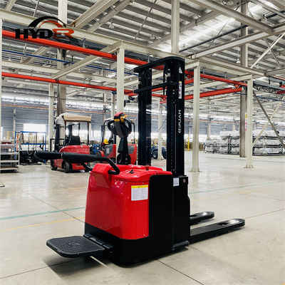 Powerful Lifting Height of 3000mm-5500mm 2t Load Capacity Full Electric Stacker for Indoor