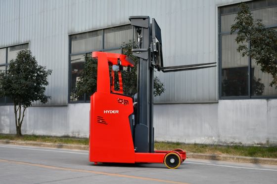 1600kgs Electric Sit Down Reach Forklift with 10m Height and Lift Motor DC Motor