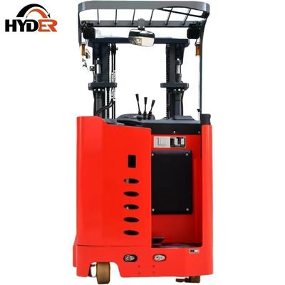 Fuel Electric 2t 48V Battery Reach Forklift Stand on for Warehousing 2284X1098X2085MM