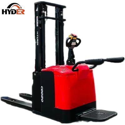 Hyder 2000 Kg Capacity Counterbalanced Electric Standing Stacker Forklift 2110X850X2070MM