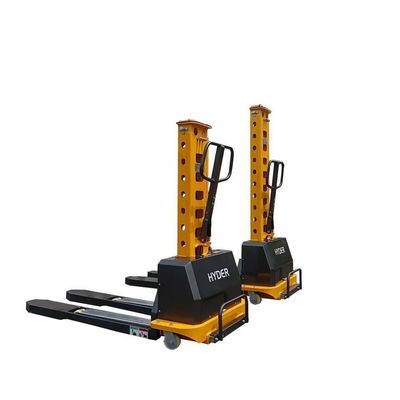 500kgs Load Capacity Self-Lifting Portable Pallet Loader with Electric Operation
