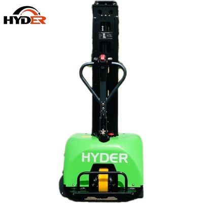 AC Motor 1t Hyder Self Lifting Stacker Selfing Loading Forklift Stacker with CE