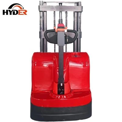 Electric Stacker 1000kg Hydraulic Power Walkie Forklift Truck for Hyder Battery Operation