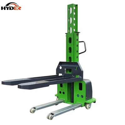 1000kgs Load Capacity Self Loading Unloading Pallet Stacker 2200lb Lifting Height 1600mm