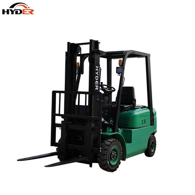 AC Motor 1.5ton 1500kg Counterbalanced Electric Pallet Forklift with Lithium Battery