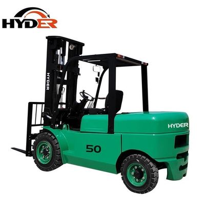Hyder Seated 3m Lifting Loading Capacity 5t Electric Forklift Fork Lift with Seated