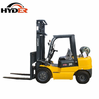 3000kgs Forklift with Nissan Engine Gasoline LPG Forklift Load Capacity 3t Lift height 3-6m
