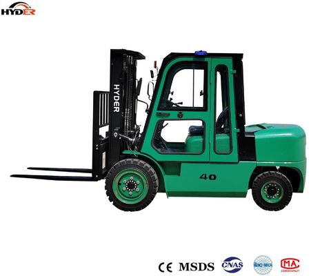 4 Ton Closed Cabinet Lithium-Ion Battery Forklift Truck for Standards 2250*1160*2040mm