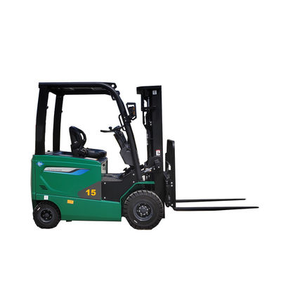 Four Wheel Electric Forklift with Hydraulic Counterbalance and 2250*1160*2040mm Size