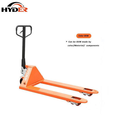 Hydraulic Pallet Trolley Warehouse Cargo Hand Pallet Jack with 1605X560X1130MM Size