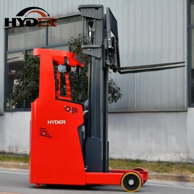 1600kgs 1.6t Electric Reach Truck Forklift for Warehouse Easy to Operate and Maneuver