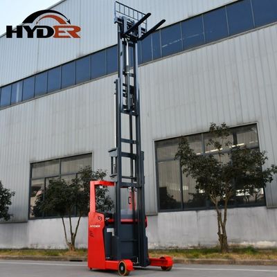 Htfz20 Narrow Channel Seated Electric Reach Forklift Truck 2000kgs 2tons Load Center 500mm