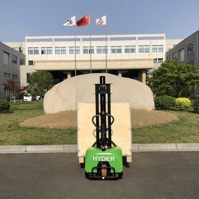 Electric Drive Motor Full Electric Self Lifting Stacker with 1.3m and AC Motor Drive