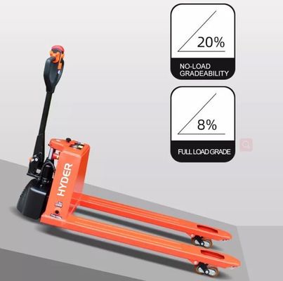 Electric Pallet Jack 2.0t Battery 48V/15h 1653X685X1130MM Material Handling Equipment