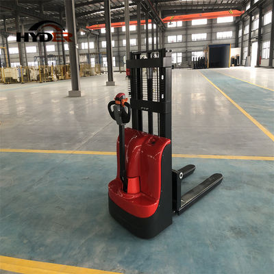 Lift Motor DC Motor 1t Electric Battery Walkie Stacker for Warehouse 1000kgs