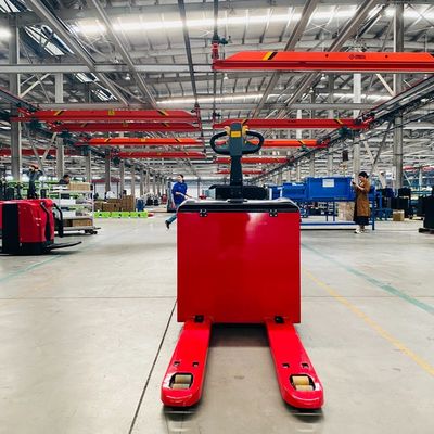 Pallet Truck with Standing Pedal and 2.2kw Lift Motor from American Curtis Controller