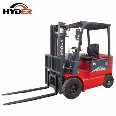 3000mm-7500mm Lifting Height 1.5t Electric Forklift Truck for Hyder Warehouse Machinery