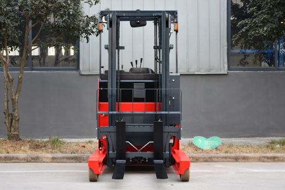 Standing-on Electric Reach Truck Lift height 5000mm Narrow Aisle Capability 2450kgs