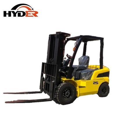 Hyder Forklift 2.5ton Diesel Forklift with Triplex Container Mast and CE Certificate