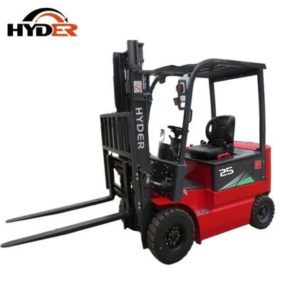 0.75t to 3.0t Lifting Capacity DC Motor 4 Wheel Electric Steaded Counterbalanced Forklift