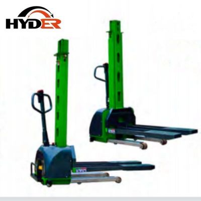 HSLF1000 Full-Electric Pallet Stacker Hyder's Affordable Solution for Stacking Needs